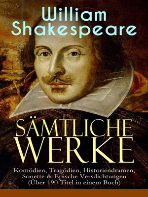 cover image of Sämtliche Werke